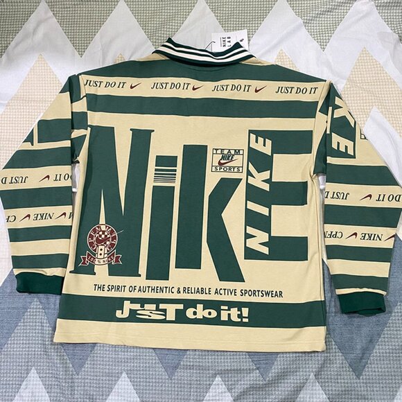 Nike Lab Series Striped Long-Sleeve Polo Shirt - Picture 9 of 10